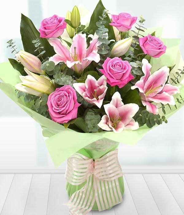 Pink Rose and Lily Classic
